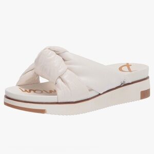 Sam Edelman Agatha Sport Sandal, size 7 1/2, cream color, like new